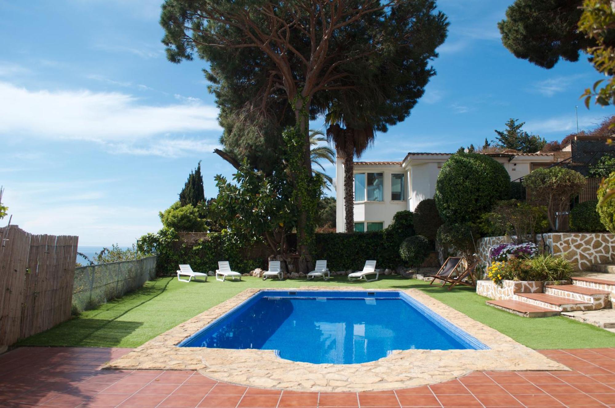 Villa El Riu Del Cel Lloret de Mar Exterior foto